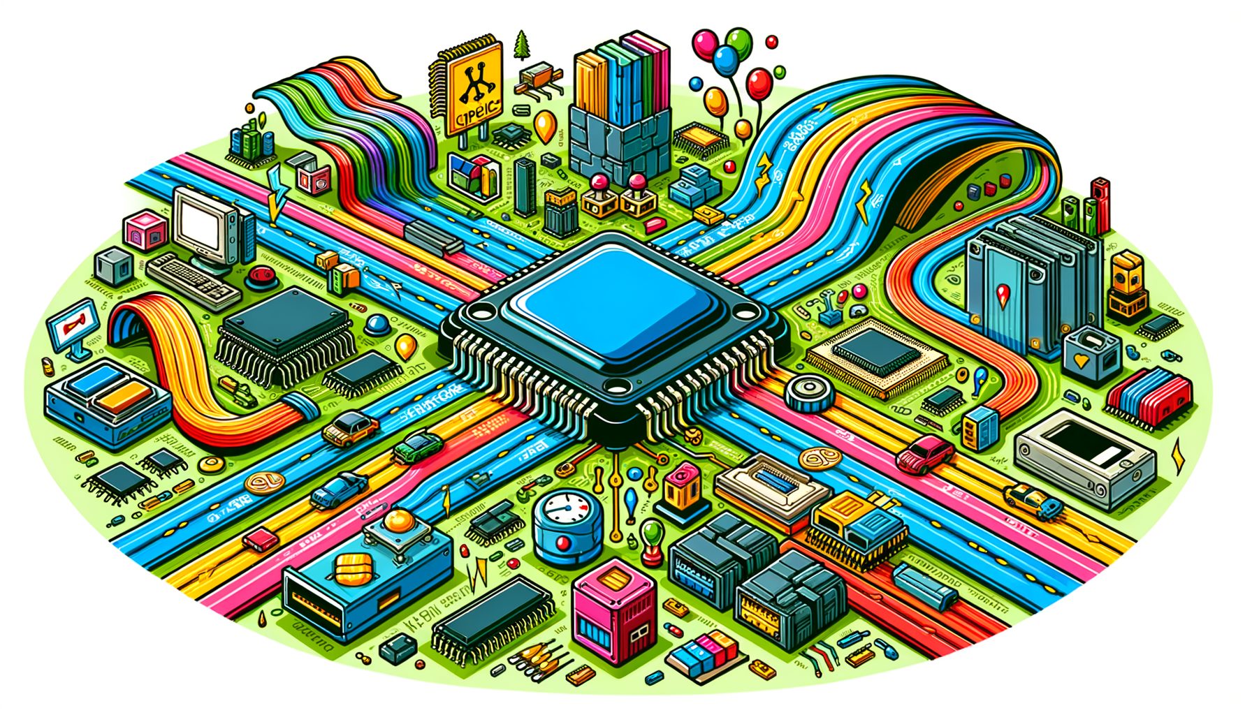 How Chipsets Control Component Communication on Motherboards