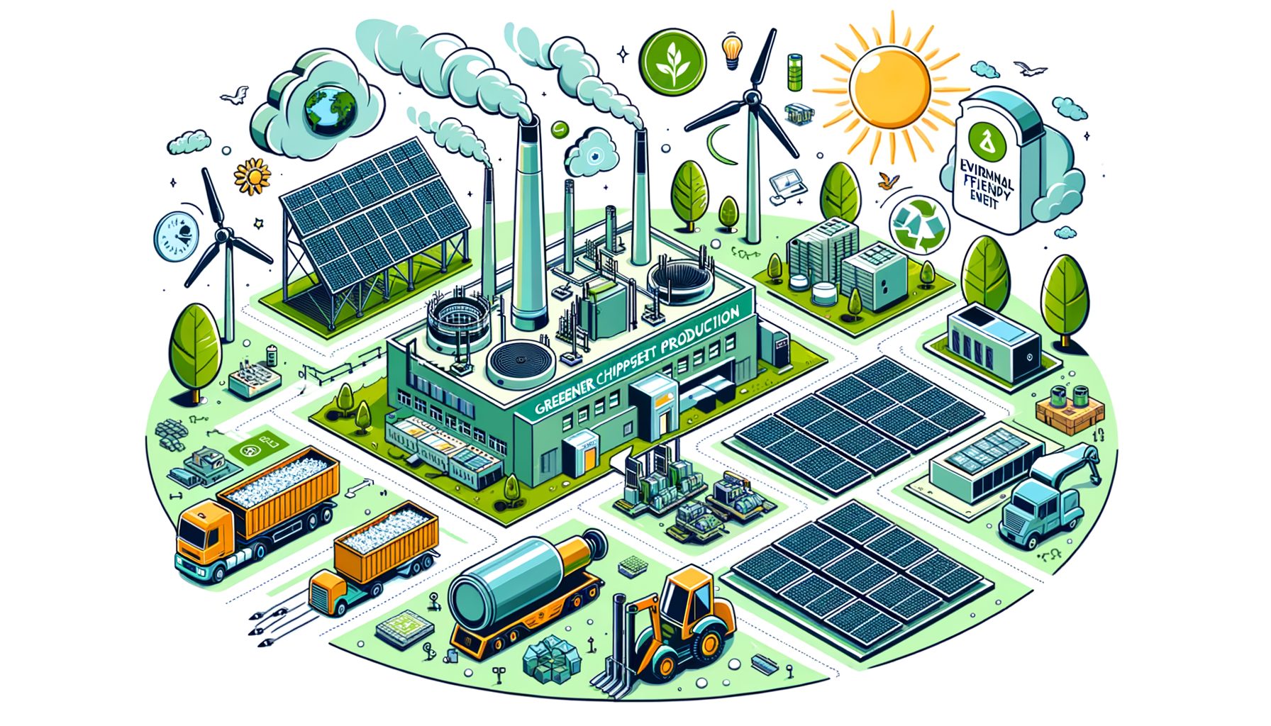 Greener Chipset Production: Sustainable Manufacturing Trends