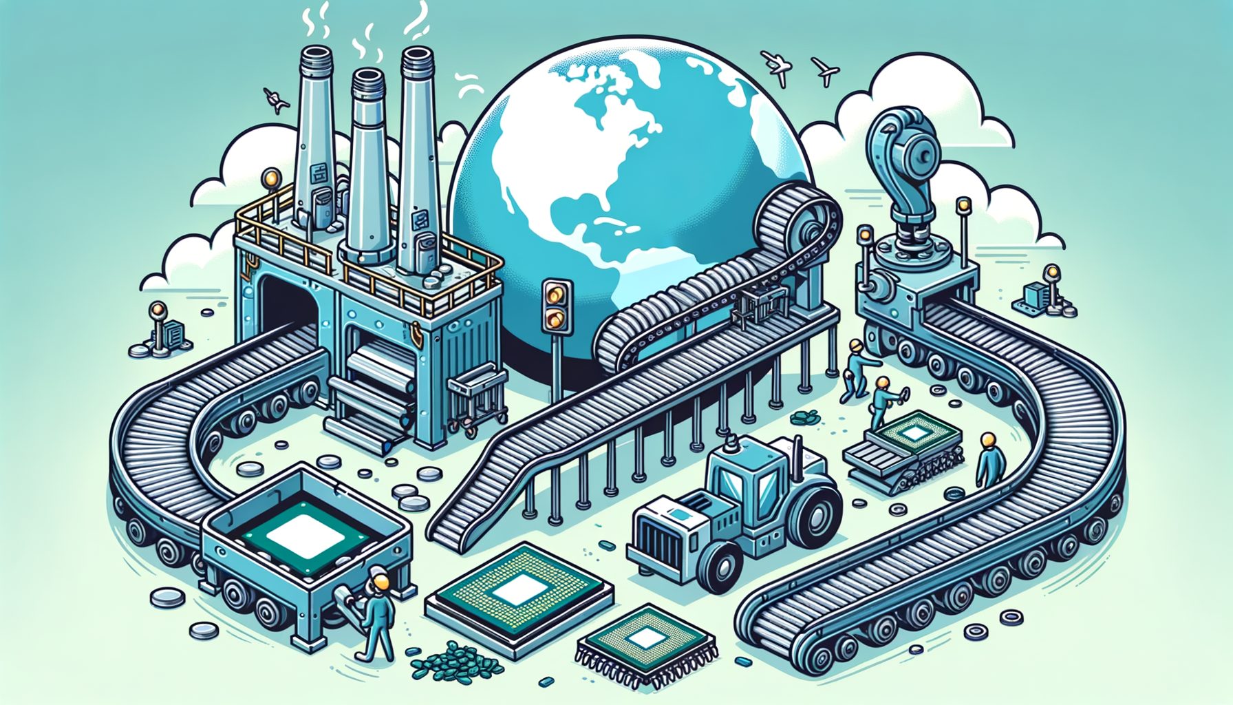 How Global Supply Chain Disruptions Stall Chipset Production