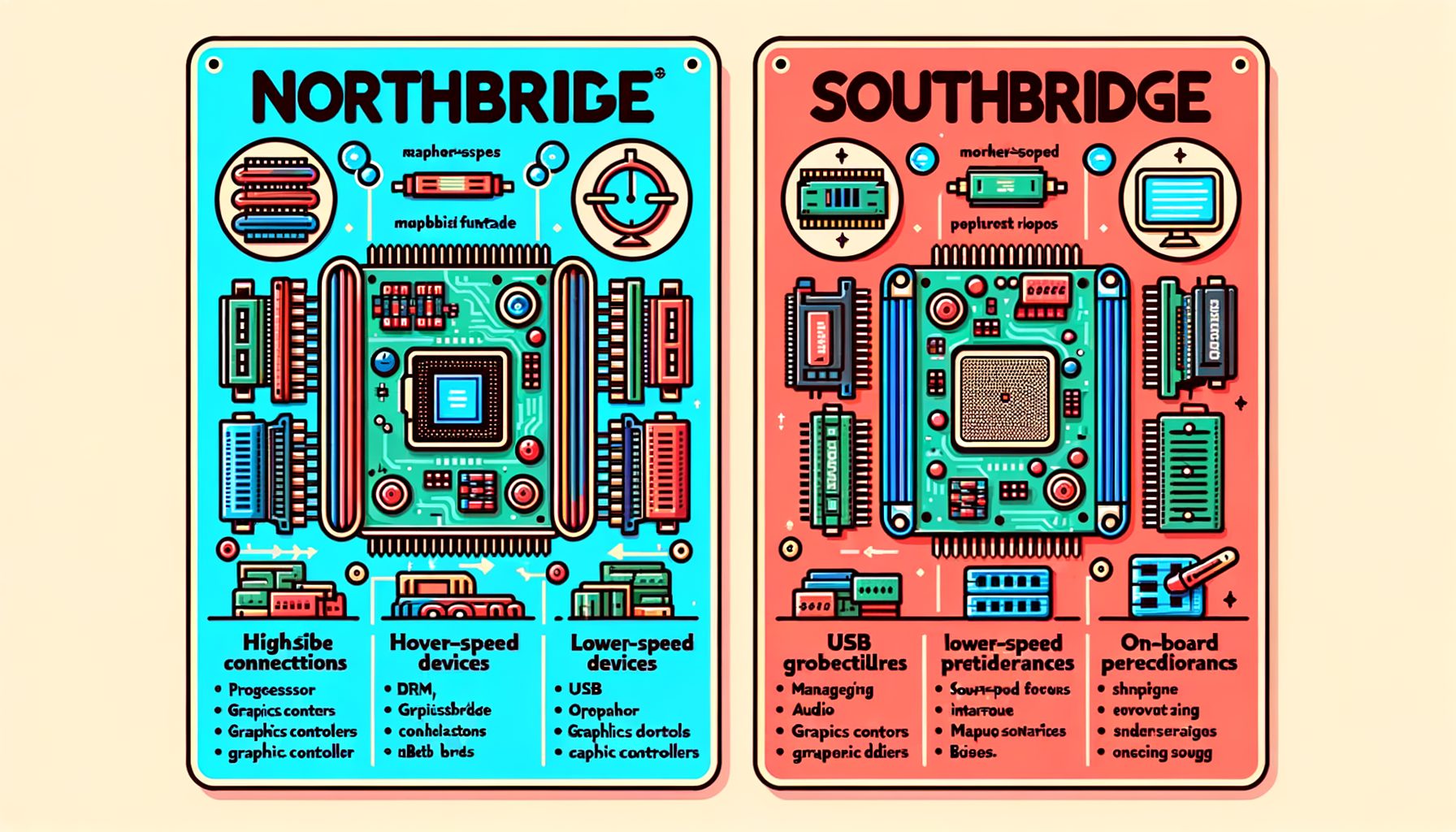 Northbridge vs Southbridge: Core Functions and Chipset Roles